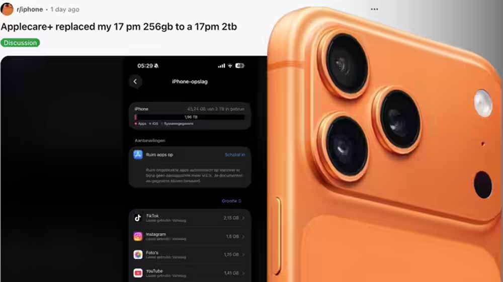 iPhone खोया, किस्मत जागी: Apple ने बदले में दे दिया 2TB वाला मॉडल