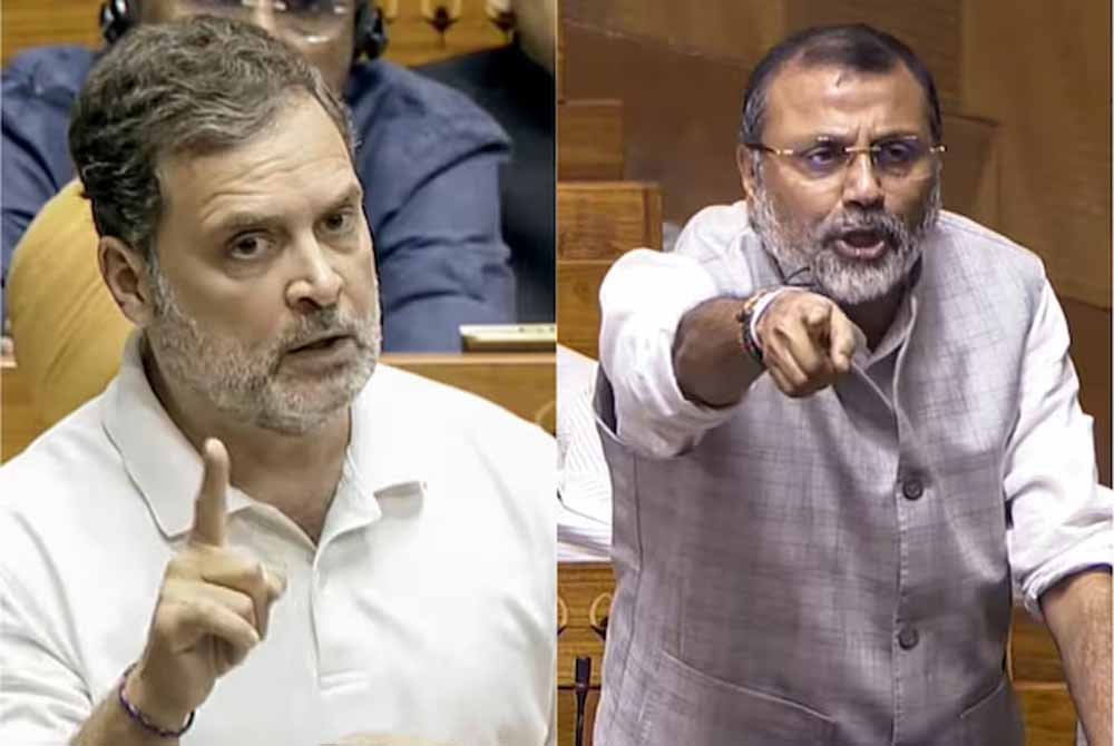 राहुल गांधी पर संसद में प्रस्ताव, BJP सांसद ने चुनाव न लड़ने की उठाई मांग