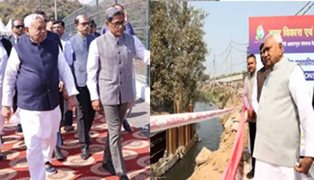CM नीतीश ने तेजी से काम करने के निर्देश, पटना में नाला निर्माण का किया निरीक्षण