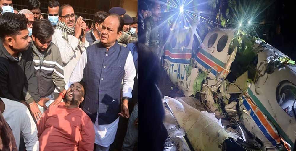 एयर एंबुलेंस हादसे पर स्वास्थ्य मंत्री ने दी कड़े एक्शन की चेतावनी, खराब मौसम में क्यों उड़ा विमान?