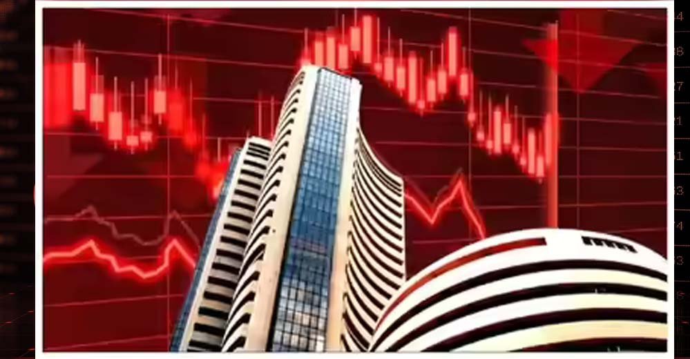 Stock Market में हड़कंप: सेंसेक्स 900 अंक गिरा, कल था रॉकेट जैसा उछाल