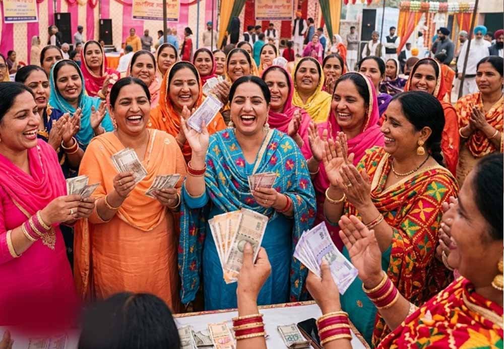 महिलाओं को आर्थिक सहारा: पंजाब में ₹1500 मासिक योजना लॉन्च, जालंधर से रजिस्ट्रेशन शुरू