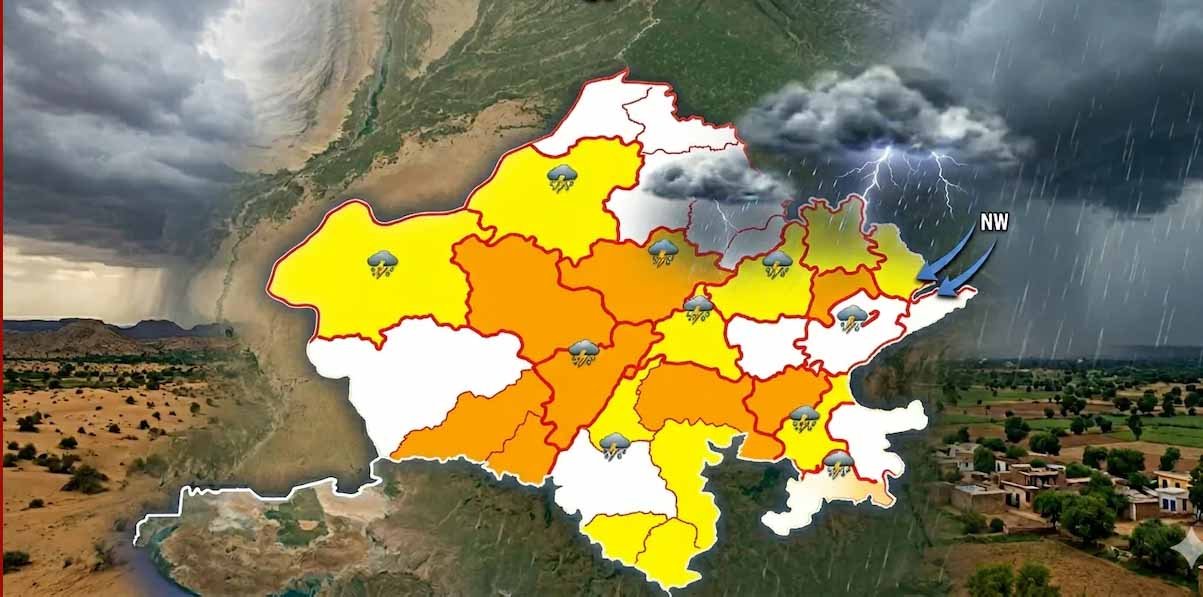 फलोदी में 45°C पार, फिर भी आंधी-बारिश का असर; 17 मई से फिर बढ़ेगी गर्मी
