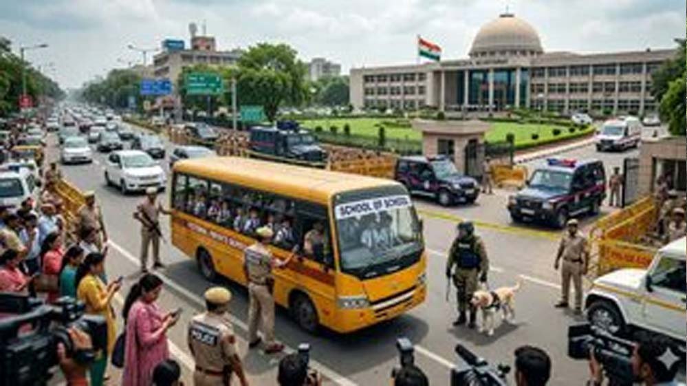 चंडीगढ़ में बम धमकी से अलर्ट, स्कूलों समेत हरियाणा CM कार्यालय को बनाया निशाना