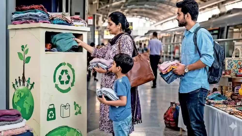 रेखा गुप्ता की पहल: पुराने कपड़ों को मिलेगा नया जीवन, मेट्रो स्टेशनों पर शुरू होगी नई सुविधा योजना