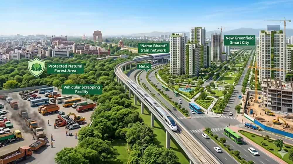 नमो भारत नेटवर्क का होगा विस्तार, NCR के प्रमुख शहरों को जोड़ने की तैयारी
