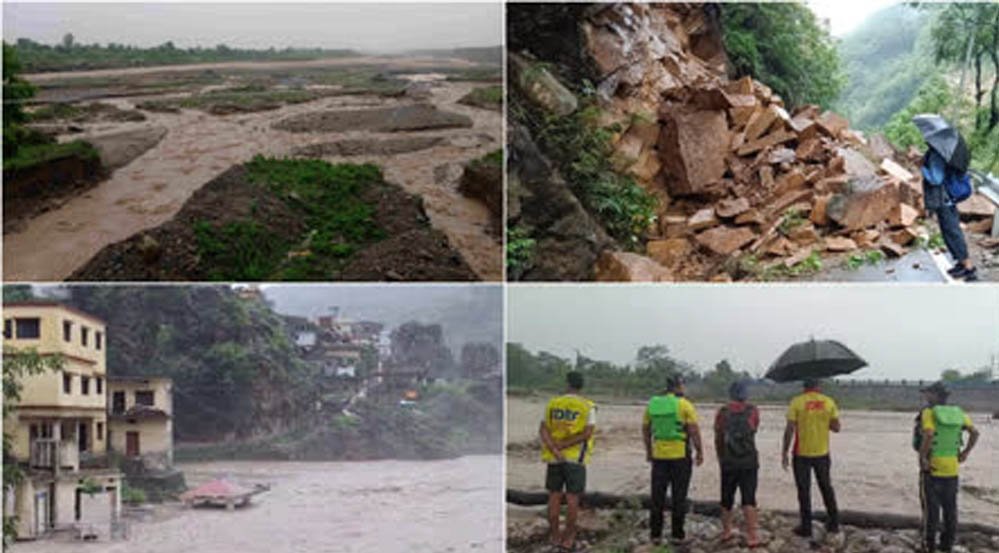 उत्तराखंड में येलो, हिमाचल में रेड अलर्ट, चारधाम मार्ग प्रभावित, कांगड़ा फ्लैश फ्लड ने मचाई तबाही