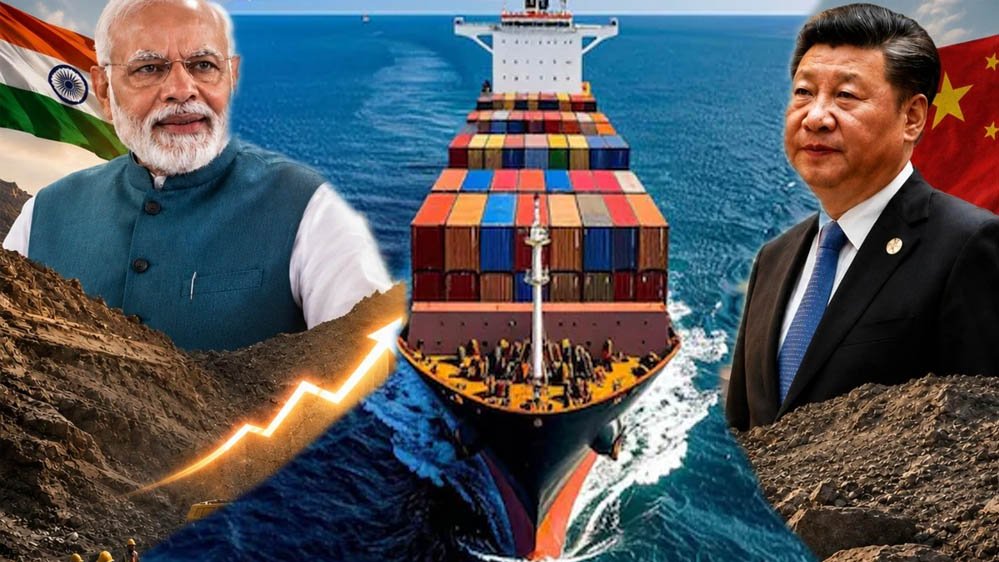 चीन की भारत से रिकॉर्ड खरीदारी! एक साल में 74% उछला आयात, निर्यात को मिला बड़ा बूस्ट
