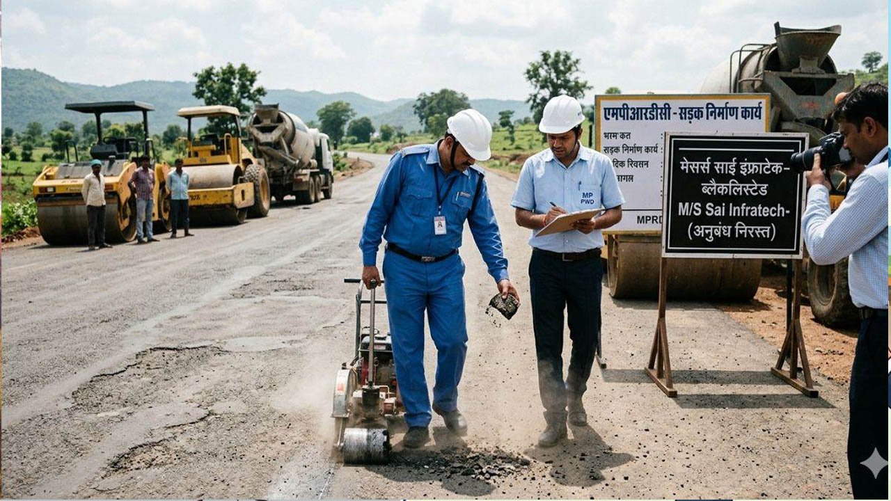 निर्माण कार्यों की गुणवत्ता जांचने मैदान में उतरे मुख्य अभियंता, 7 जिलों में 35 कामों का औचक निरीक्षण
