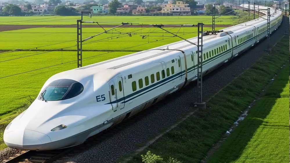 भारत की पहली बुलेट ट्रेन के लिए जमीन से 12 मीटर ऊपर बना स्टेशन, जानें क्यों चुना गया यह डिजाइन