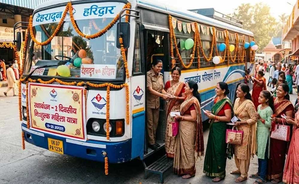 रक्षाबंधन पर महिलाओं को मुफ्त सफर की सौगात, शनिवार शाम तक 80 लाख यात्रियों ने किया सफर