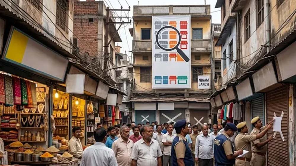 नगर निगम जांच में अपर बाजार की दुकानों में अवैध हस्तांतरण और कब्जे उजागर