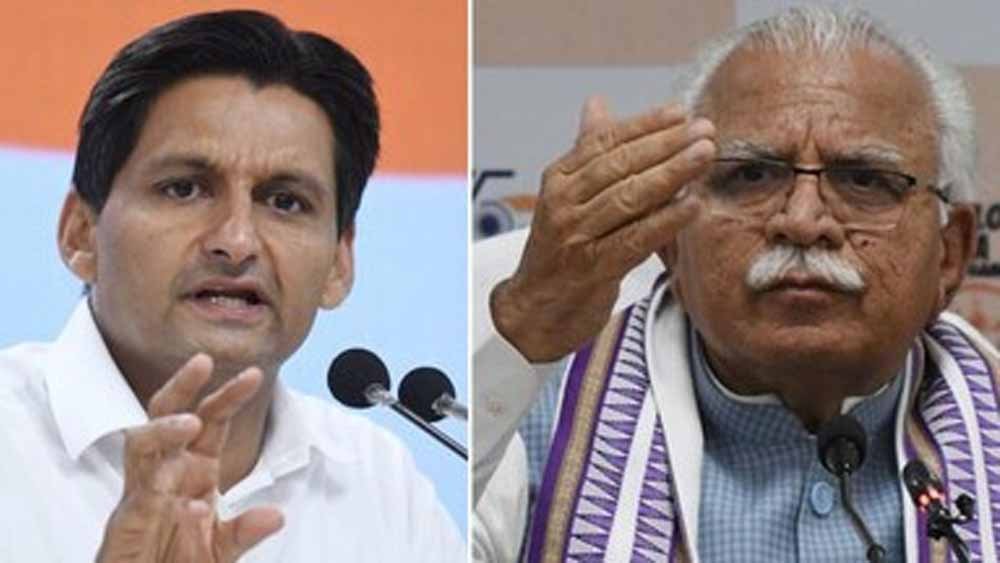 खट्टर ने दीपेंद्र हुड्डा पर कसा तंज, ‘फितरत के हिसाब से बयान देते हैं नेता’