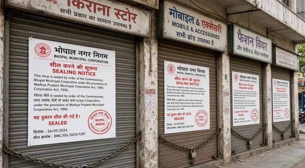 रिहायशी भवनों में कारोबार करने वालों की बढ़ी मुश्किलें, भोपाल हाईकोर्ट का सख्त रुख; 7 दिन में पेश करें कागजात