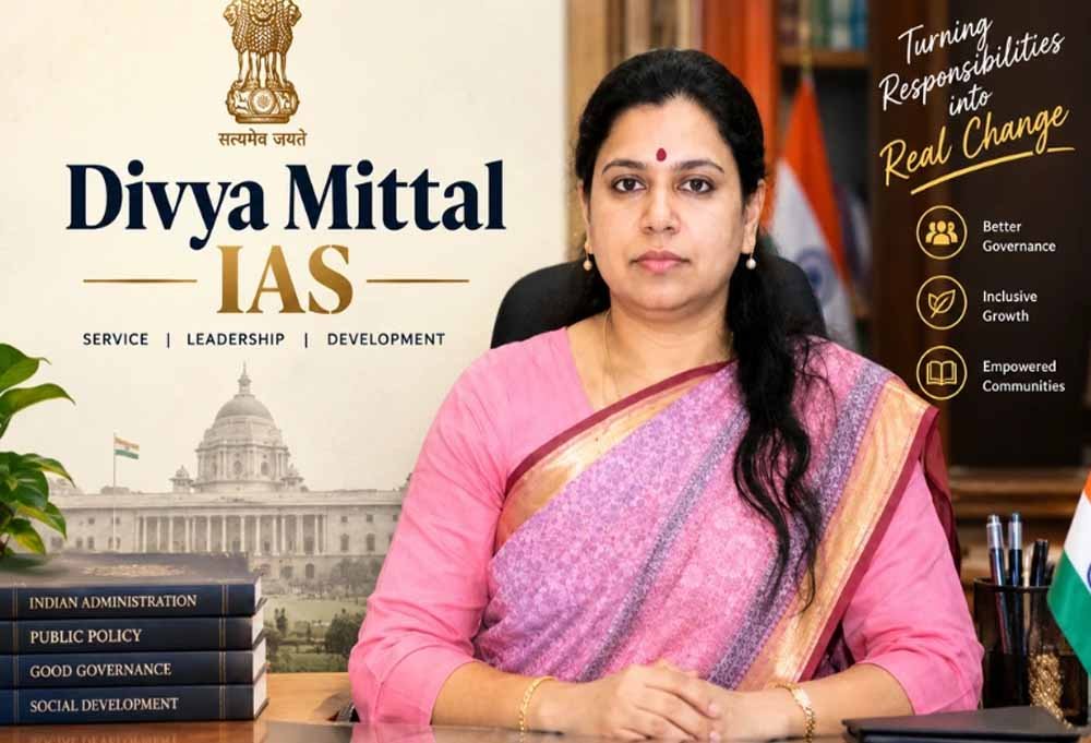 चर्चित IAS दिव्या मित्तल का इस्तीफा स्वीकार, सोशल मीडिया पोस्ट में बयां की अपनी बात