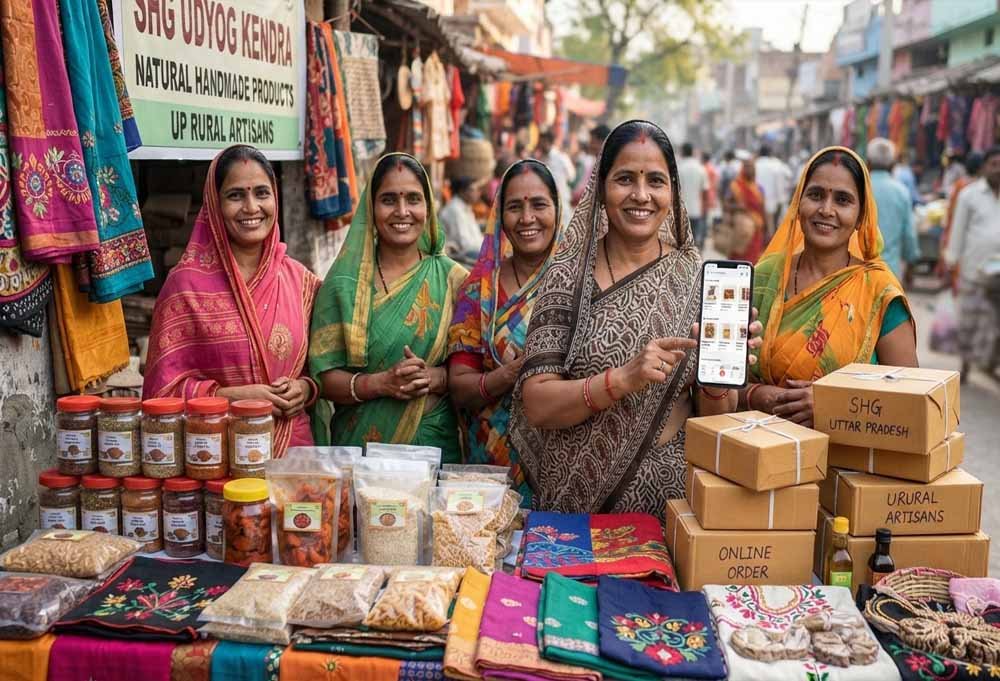 यूपी की दीदियों के उत्पादों की बढ़ेगी वैश्विक पहुंच, गांव से दुनिया के बाजार तक पहुंचेंगे 3 हजार से ज्यादा प्रोडक्ट
