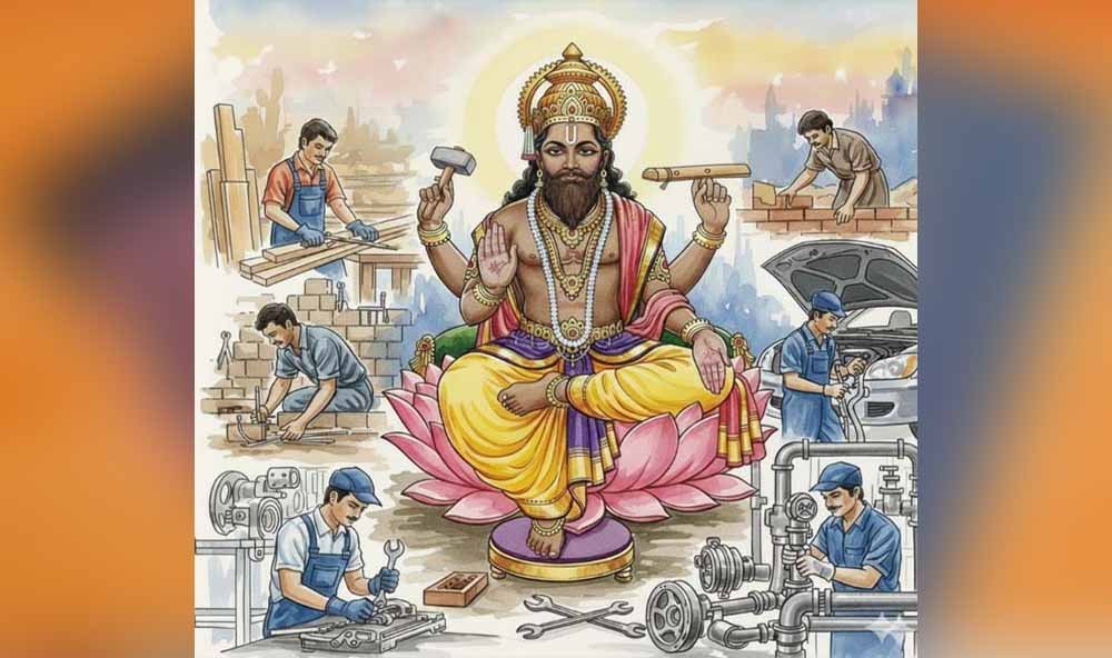 मेहनत से विकास की नई कहानी लिख रहे श्रमिक, विश्वकर्मा जयंती पर महासम्मेलन