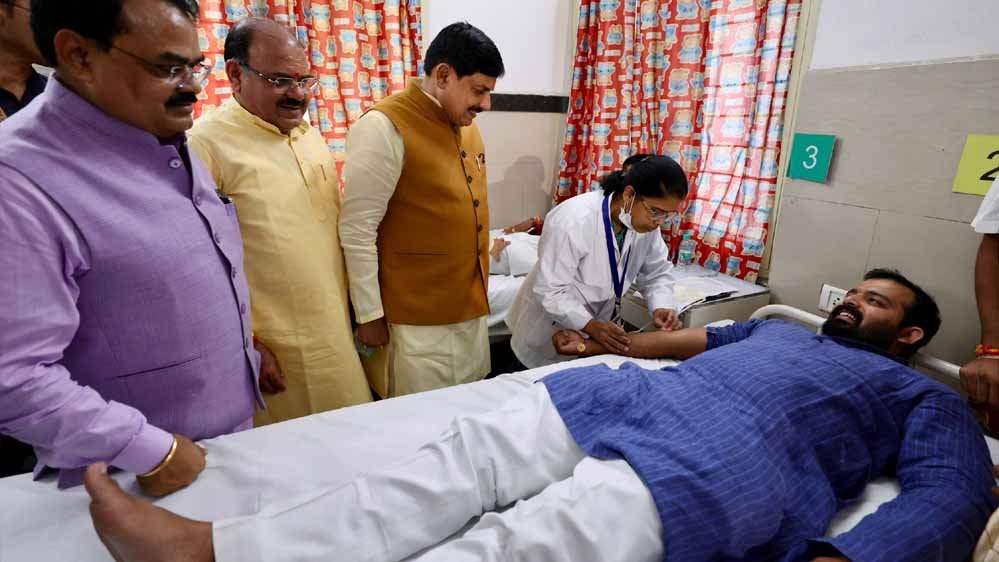 CM डॉ. यादव ने बताया रक्तदान का महत्व, कहा- जीवन बचाने का सबसे बड़ा माध्यम