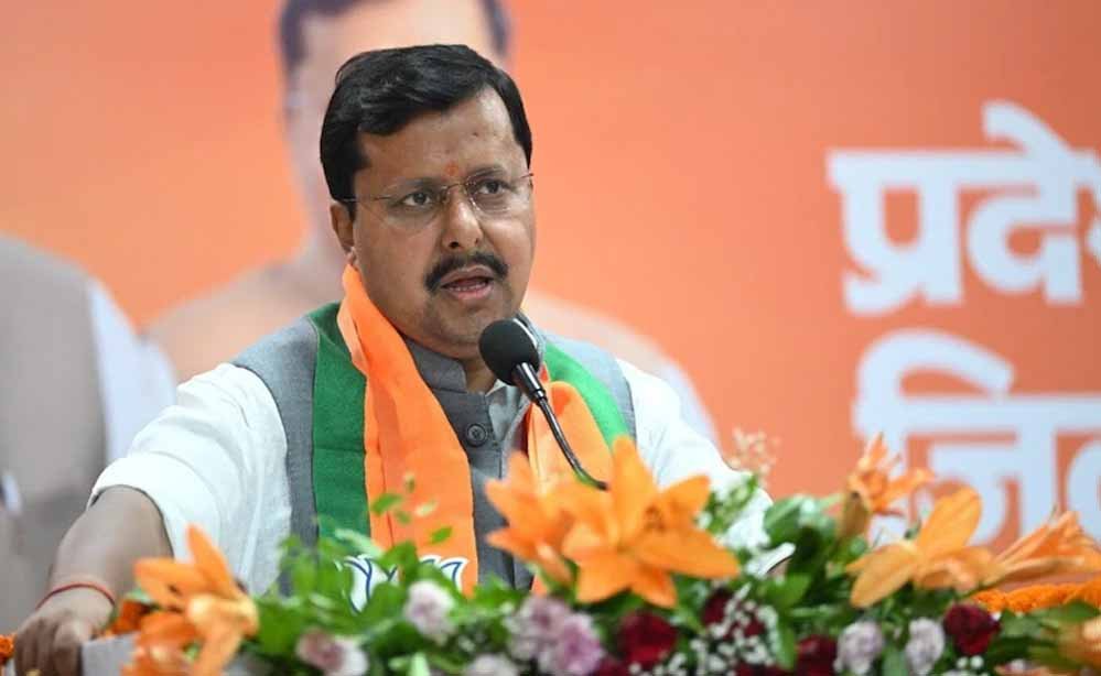 राष्ट्रीय अध्यक्ष  नितिन नवीन ने कहा- 2027 में खेले जा रहे खेल को करना है खत्म, प्रदेश के विकास के रथ को रुकने नहीं देना है