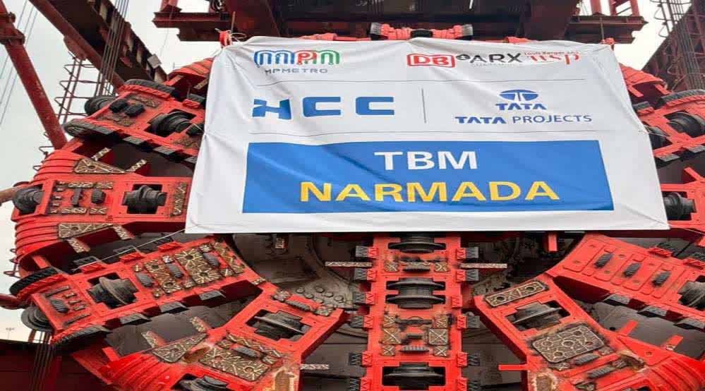 थाईलैंड की तकनीक से बनेगी इंदौर मेट्रो सुरंग, 20 मीटर नीचे उतरी TBM