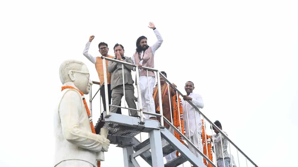 दीनदयाल उपाध्याय को जयंती पर वित्त मंत्री ओपी चौधरी ने किया याद