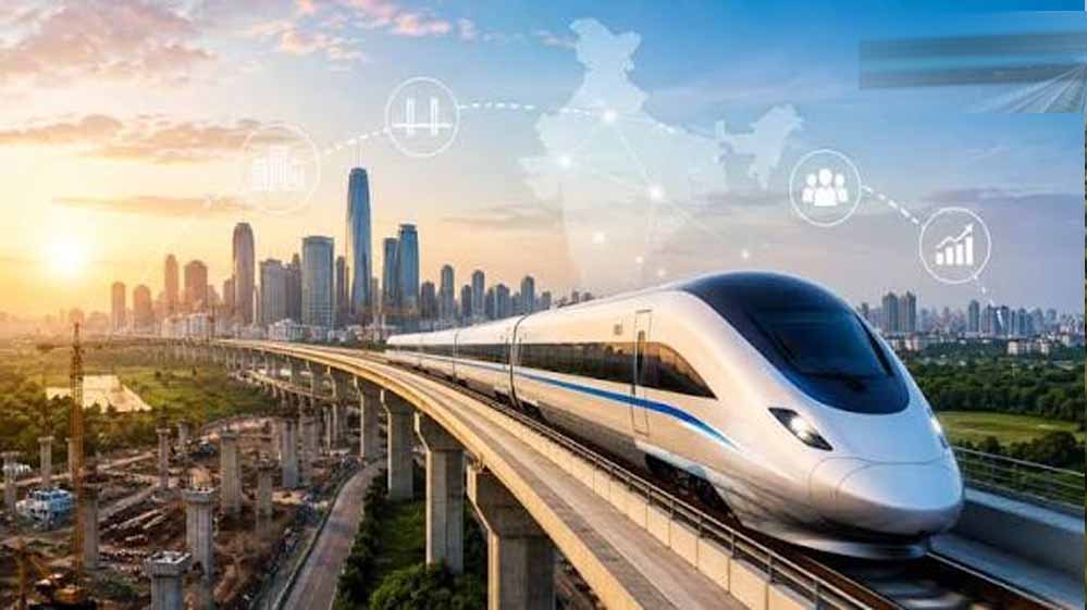 मुंबई-अहमदाबाद बुलेट ट्रेन प्रोजेक्ट ने पकड़ी रफ्तार, 62% काम पूरा