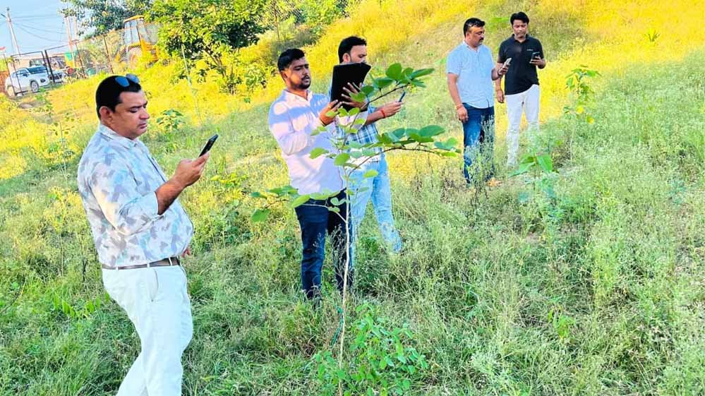 2170 पौधों की अब जियो ट्रैकिंग से निगरानी, महिलाओं ने संभाली कमान