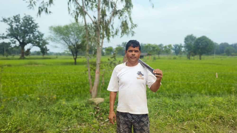 पीएम किसान सम्मान निधि बनी मददगार, खेती की जरूरतें पूरी कर आत्मनिर्भर हुए दशरथ राठौर