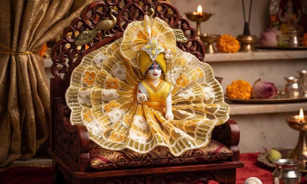 Janmashtami पर भक्ति के रंग में रंगेगा सांदीपनि आश्रम, भगवान कृष्ण समेत तीनों स्वरूपों को पहनाए जाएंगे विशेष वस्त्र