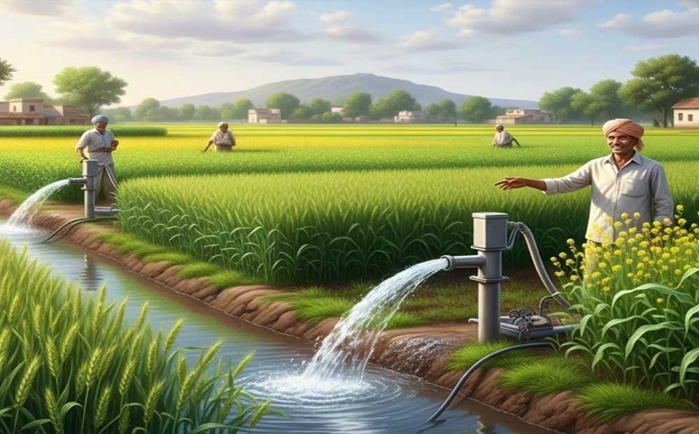 UP में सिंचाई व्यवस्था को मिली रफ्तार, आधुनिक नलकूपों से किसानों के खेतों तक पहुंचेगा पानी