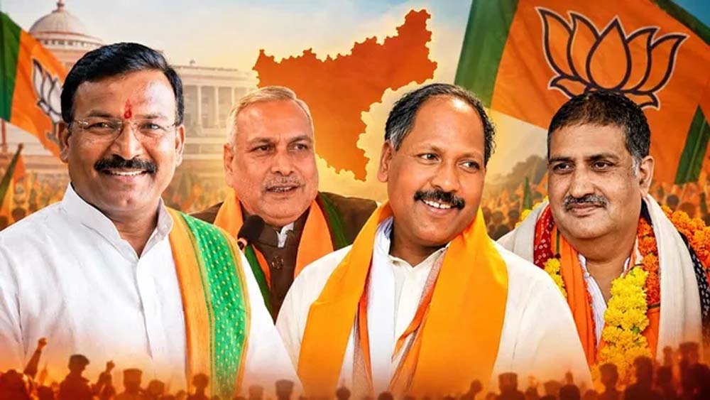झारखंड BJP की नई टीम में MP-छत्तीसगढ़ का दबदबा, गिरिडीह उपचुनाव में होगी परीक्षा