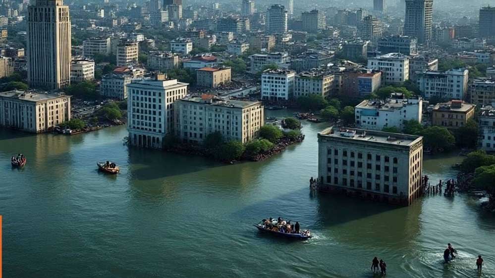 मुंबई समेत दक्षिण एशिया के शहरों पर समुद्र का संकट, UN रिपोर्ट में 1.4 करोड़ लोगों के विस्थापन का खतरा