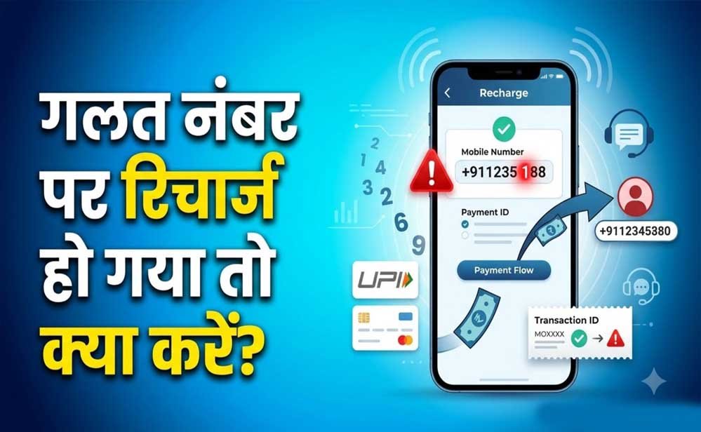 Wrong Number Recharge: गलत मोबाइल नंबर पर चला गया पैसा? रिफंड पाने का आसान तरीका जानें