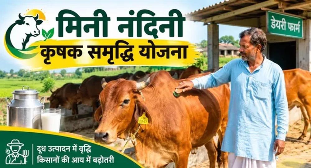 UP में डेयरी किसानों के लिए खुशखबरी, मिनी नंदिनी योजना में 20 नए लाभार्थी शामिल