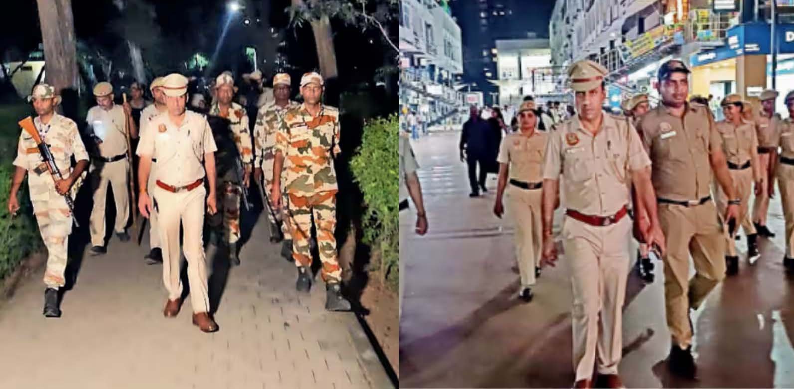 दिल्ली के पार्क, बाजार और मेट्रो स्टेशन पर बढ़ी निगरानी, पुलिस के साथ जवान करेंगे गश्त