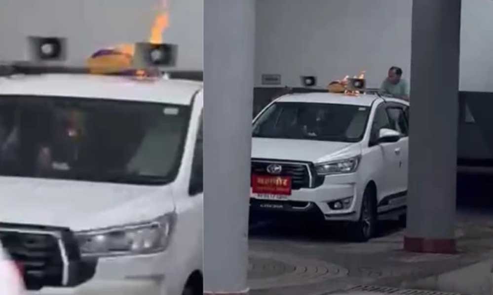 भोपाल में महापौर की कार बनी निशाना! कर्मचारी ने कार की छत पर जलाए कागज, पुलिस जांच में जुटी