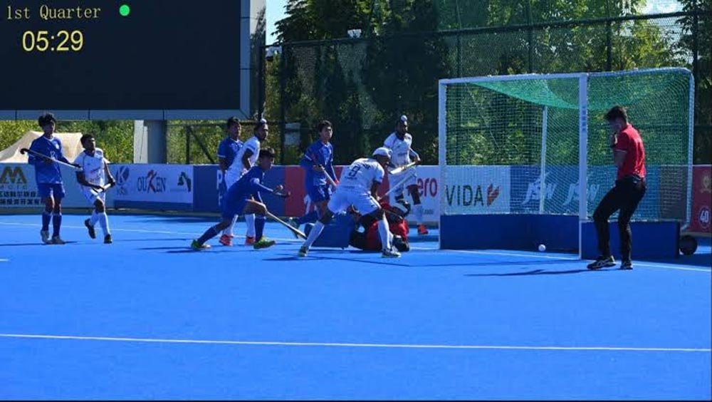 भारत की एकतरफा जीत, चीनी ताइपे के खिलाफ 15 गोल; अनमोल इक्का ने रचा कमाल