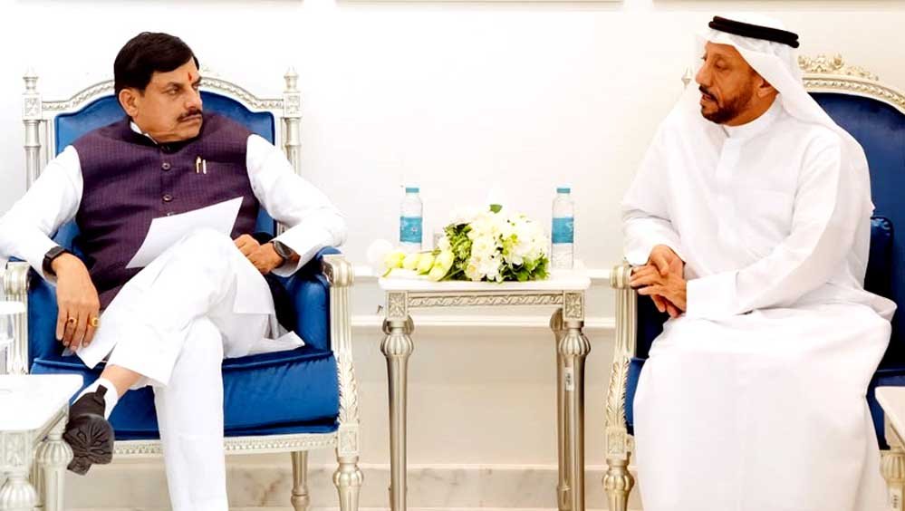 शारजाह के उद्योग जगत से MP की बढ़ेगी साझेदारी? CM डॉ. यादव की चेयरमैन से मुलाकात में निवेश पर चर्चा