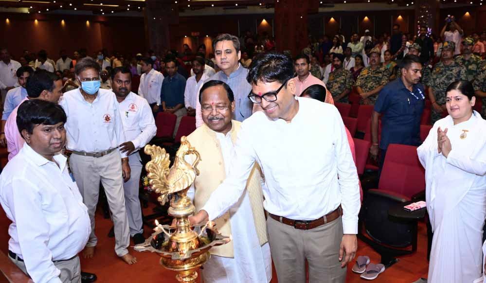 सेवा और मानवता की प्रेरणास्रोत हैं डॉ. राजेश्वरी अम्मा, वित्त मंत्री ओ.पी. चौधरी ने की सराहना