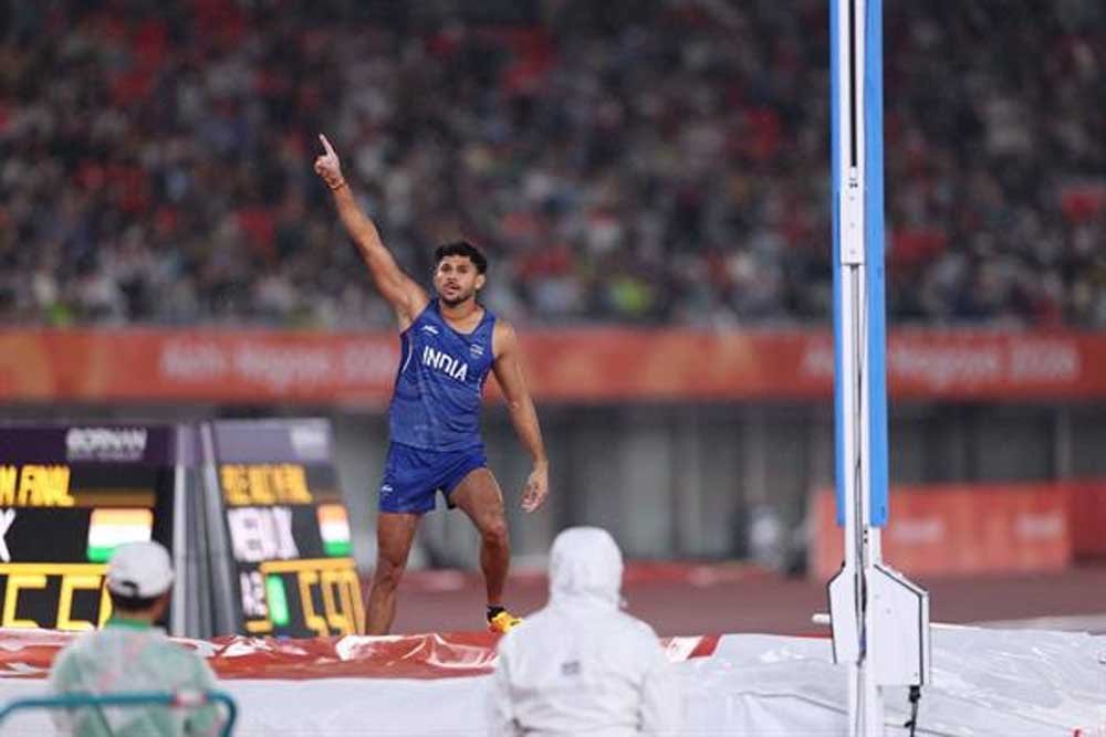 एशियन गेम्स के फाइनल में 5.50 मीटर पार कर भारतीय एथलेटिक्स में रचा नया अध्याय