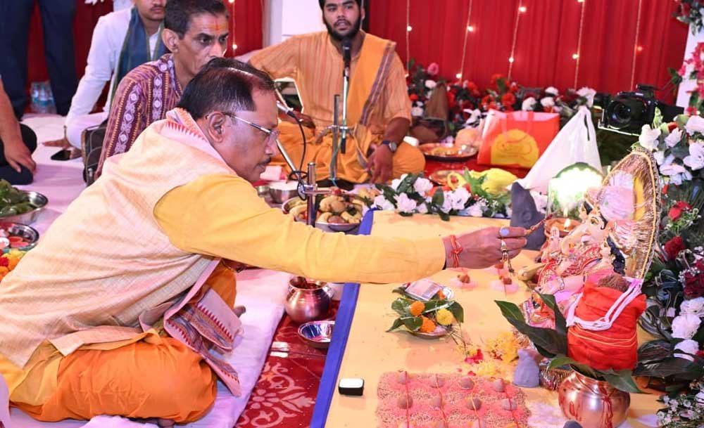 भगवान गणेश से प्रदेशवासियों के सुख, समृद्धि और खुशहाली की कामना