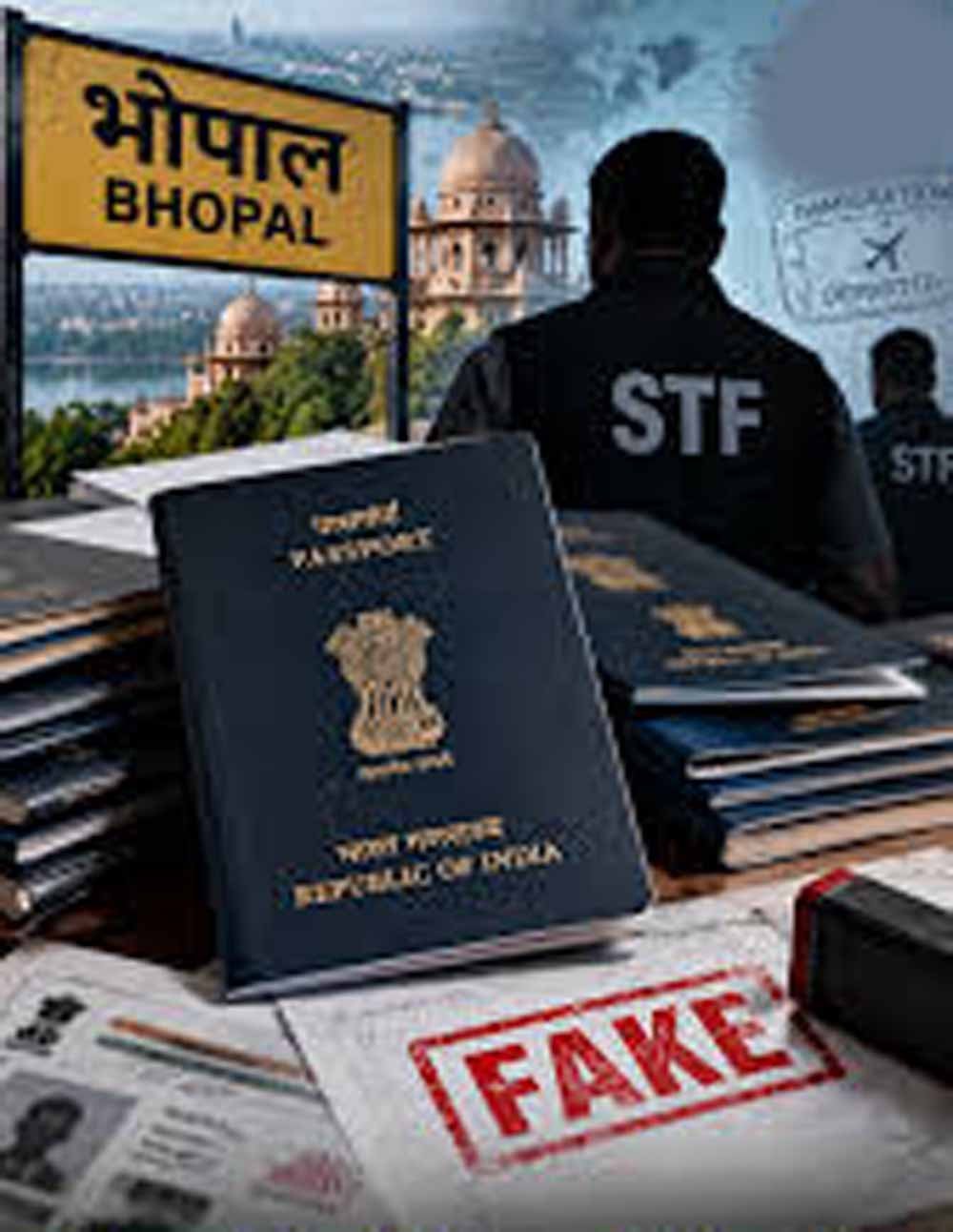 भोपाल-डबरा फर्जी पासपोर्ट मामले में STF की कार्रवाई तेज, 15 अफसर-पुलिसकर्मियों पर टिकी नजर