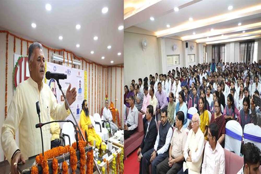 आईईएस विश्वविद्यालय में आयोजित हुआ छात्र-संवाद कार्यक्रम ‘आरोहण – स्व से राष्ट्र की ओर’