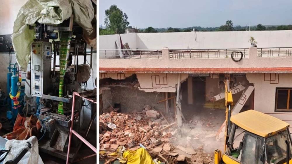 सागर में शराब माफिया पर टूटा प्रशासन का बुलडोजर, 5 ठिकानों पर कार्रवाई; जहरीली शराब से 30 मौतें