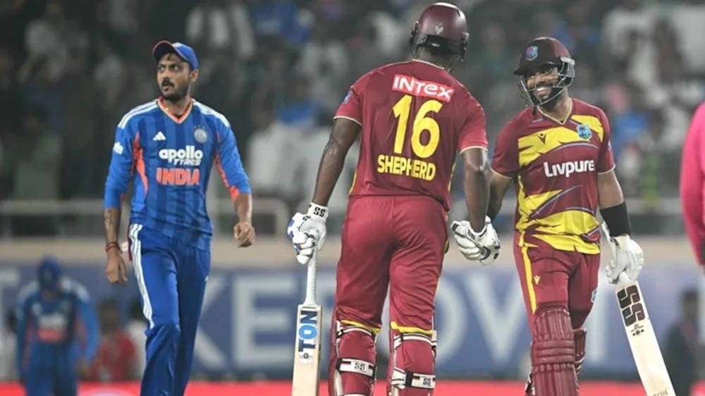 IND vs WI 2nd T20I: शाई होप का शतक और रदरफोर्ड की तूफानी पारी, वेस्टइंडीज ने भारत को 6 विकेट से हराया