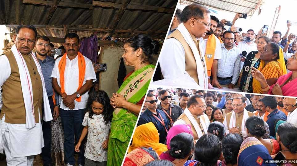 छत्तीसगढ़ में आपदा पीड़ितों को आर्थिक संबल, साय सरकार जरूरतमंद परिवारों तक पहुंचा रही सहायता