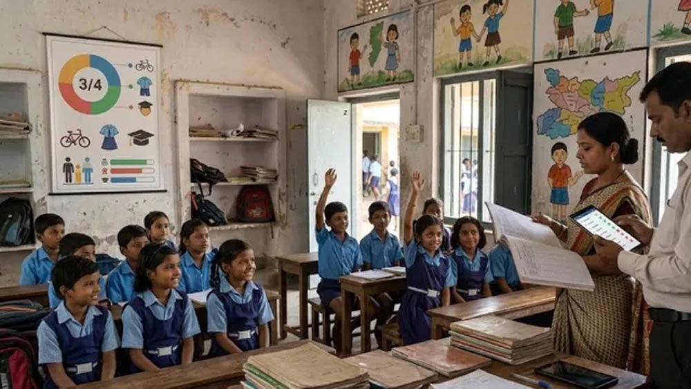 ई-शिक्षाकोष से तय होगा ‘Yes’ या ‘No’, बिहार में 75% हाजिरी पर ही मिलेंगे योजना के पैसे