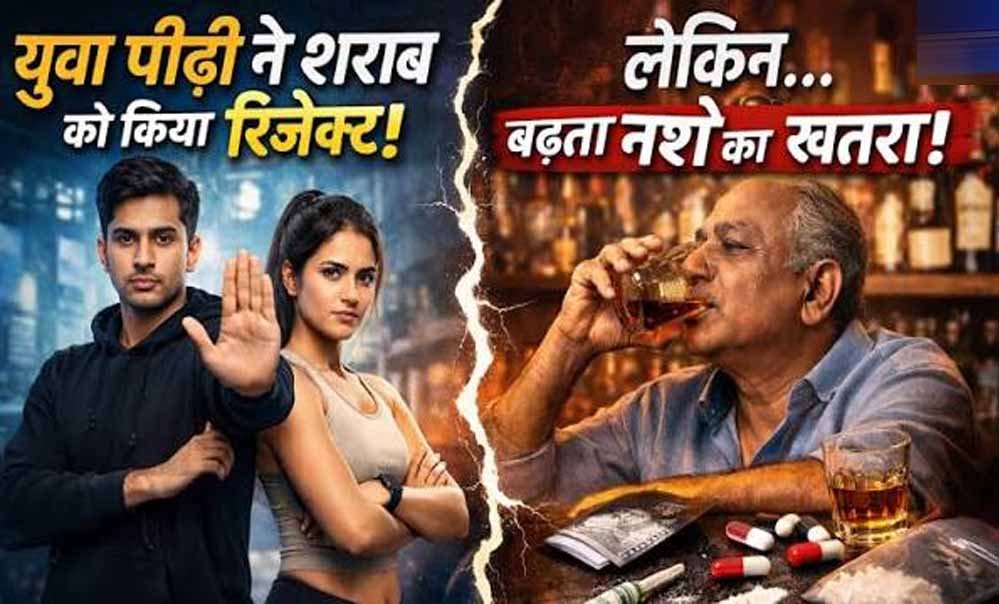 Gen Z का बदला ट्रेंड! शराब पीने वाले युवाओं की संख्या घटी, रिसर्च में सामने आई वजह