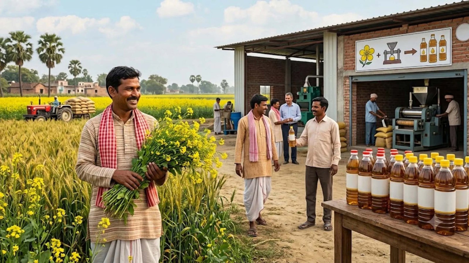खेत से बाजार तक बढ़ेगी कमाई: गोपालगंज में तेल मिल-पैकेजिंग यूनिट के लिए योजना, लॉटरी से होगा चयन