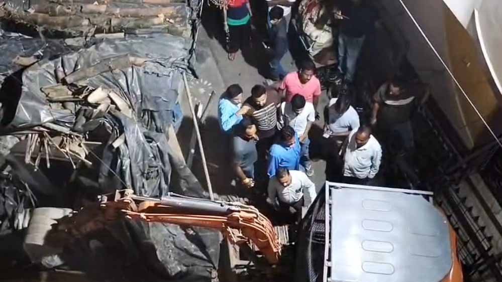 जबलपुर में बड़ा हादसा टला, 100 साल पुराने मकान के गिरने से मची अफरा-तफरी; कोई जनहानि नहीं